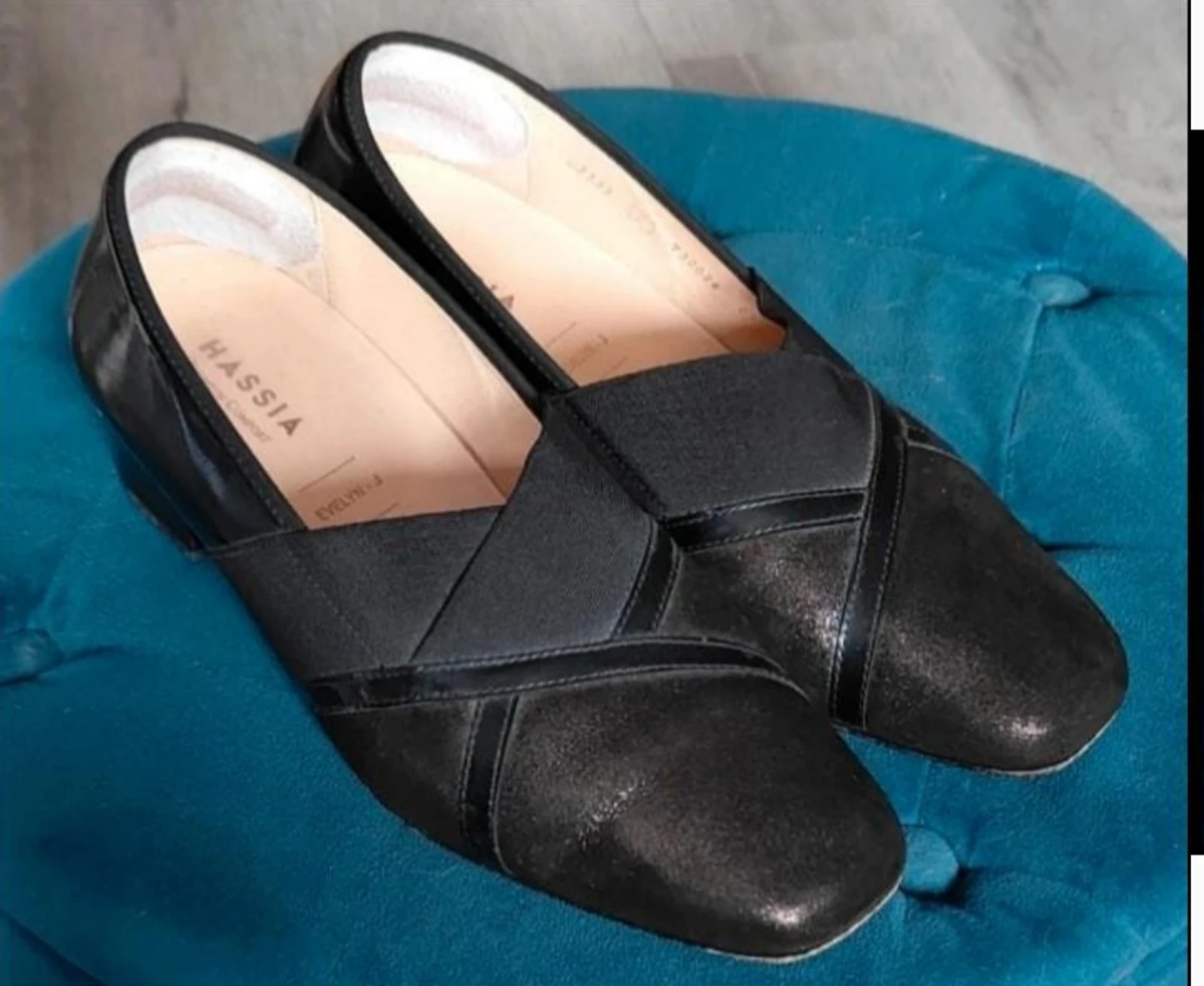 Zwarte pumps Hassia Premium Comfort, maat 40.5